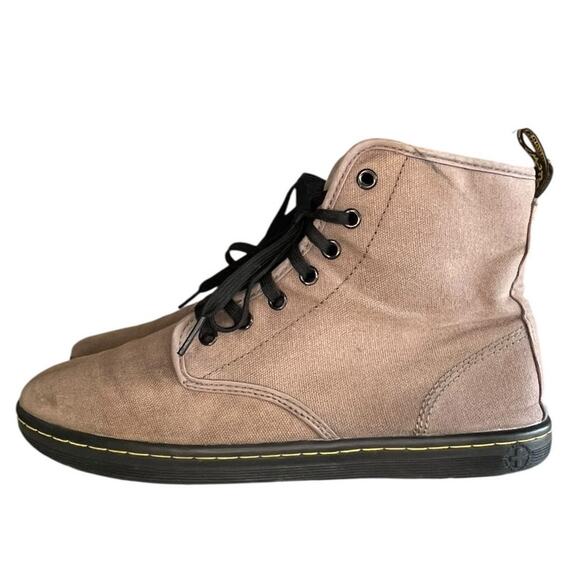 Dr. Martens Shoes - Women's Dr. Martens Shoreditch AW004 Canvas Lace-Up Chukka Boot Size 10 Brown